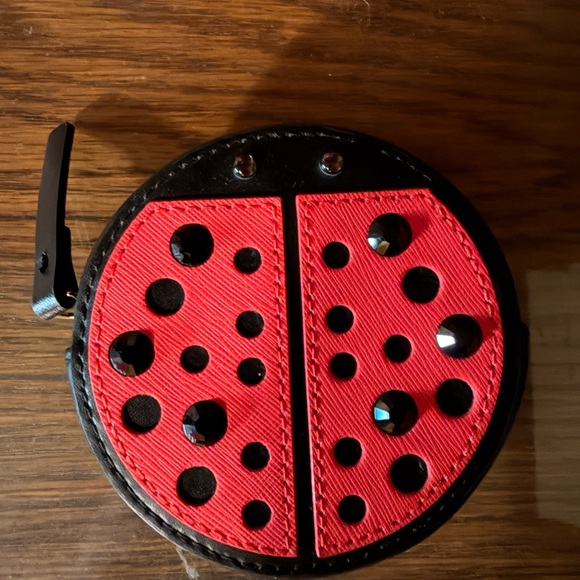 kate spade Handbags - Kate Spade Ladybug Coin Purse - Red and Black